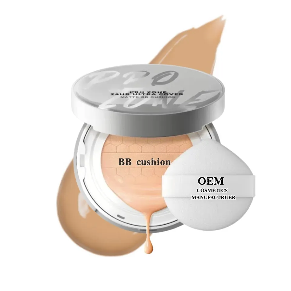 Персонализирана сертификация за течно веганска сертификация на BB Air Cushion Foundation